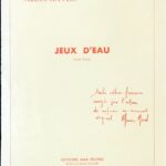 ラヴェル 水の戯れ ravel jeux d'eau