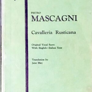 マスカーニ カヴァレリア・ルスティカーナ mascagni cavalleria rusticana