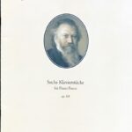 ブラームス 6つの小品 op118 brahms sechs klavierstucke six piano pieces