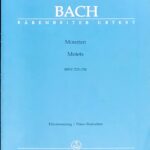 バッハ モテット全集 bach Motetten BWV 225-230 Bach