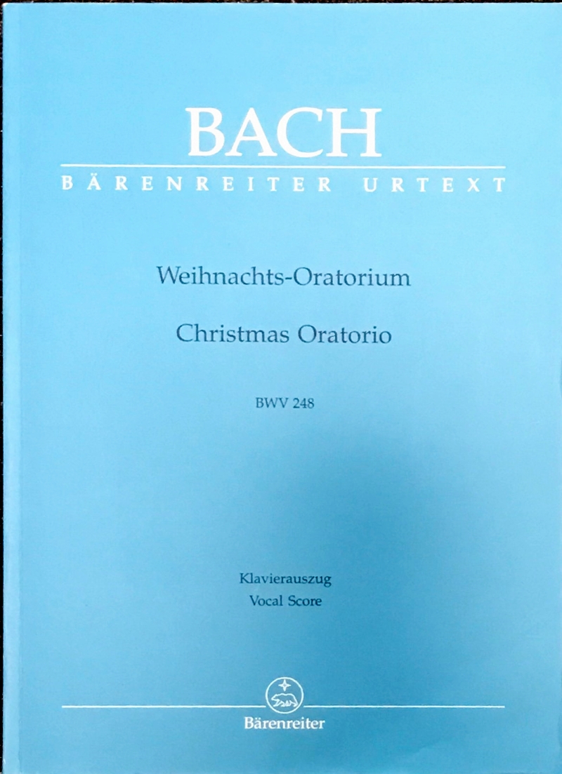 クリスマス・オラトリオ　バッハ　Oratorium　–　Weihnachts　Bach　248　bwv　中古楽譜専門店プラスノート