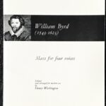 バード 4声のためのミサ曲 William Byrd Mass for Four Voices