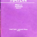 ハイドン ミサ曲 テレージア・ミサ 第10番 変ロ長調 Haydn Theresienmesse in B Missa in B