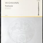 ヴィットマン 幻想曲 widmann fantasie 輸入楽譜/洋書/クラリネット/ピアノ/schott/ショット