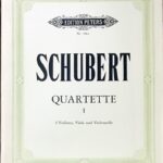 シューベルト 四重奏曲集 1 op 29/125 schubert Quartette D 804 87 353 810 輸入楽譜/洋書/ヴァイオリン/バイオリン/peters/ペータース