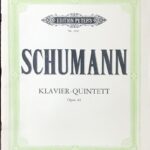 シューマン ピアノ五重奏曲 schumann Klavier Quintett Op 44 輸入楽譜/洋書/ヴァイオリン/バイオリン/peters/ペータース