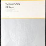 ヴィットマン 24の二重奏曲 1-2 widmann 24 duos 輸入楽譜/洋書/ヴァイオリン/バイオリン/チェロ/弦楽器schott/ショット