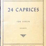ローデ 24のカプリス ガラミアン編 rode 24 caprices 輸入楽譜/洋書/バイオリン/ヴァイオリン/international music
