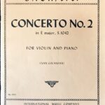 バッハ ヴァイオリン協奏曲第2番 s1042 bach concerto no2 輸入楽譜/洋書/バイオリン/international music