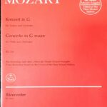 モーツァルト ヴァイオリン協奏曲 第3番 KV 216 mozart concerto in g major 輸入楽譜/洋書/バイオリン/barenreiter/ベーレンライター