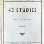 ヴァイオリンのための42の練習曲 kreutzer 42 studies 輸入楽譜/洋書/バイオリン/international music