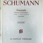 シューマン ヴァイオリンソナタ Op105 schumann sonate op 105 輸入楽譜/洋書/バイオリン/ピアノ/henle/ヘンレ