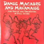 サン＝サーンス 死の舞踏 Saint-Saens Danse Macabre And Havanaise For Violin And Orchestra In Full Score 輸入楽譜/洋書/フルスコア