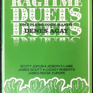 ラグタイム ピアノ二重奏 1台4手 Ragtime Duets 輸入楽譜/洋書/ジャズ/スコット・ジョプリン/Hal Leonard