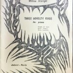 オルブライト three novelty rags Albright 輸入楽譜/洋書/ピアノ/ラグ
