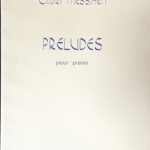 メシアン 前奏曲集 messiaen Preludes 輸入楽譜/洋書/ピアノ/durand/デュラン社