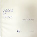 メシアン アーメンの幻影 2台ピアノ messiaen Visions de l'amen 輸入楽譜/洋書/durand/デュラン社