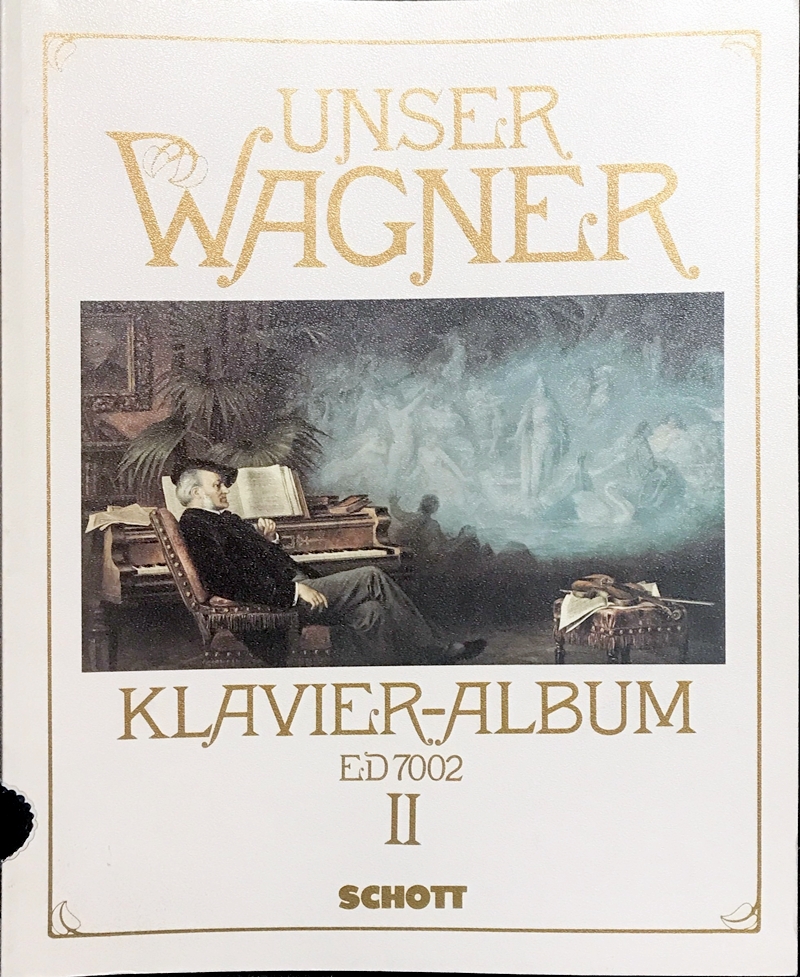 ワーグナー ピアノ作品集 2 WAGNER klavier album ed 7002 輸入楽譜