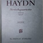 ハイドン 弦楽四重奏曲集 第2巻 Op.9 輸入楽譜 haydn streichquartette 原典版 ヘンレ urtext henle 室内楽 violine viola basso