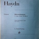 ハイドン ピアノ協奏曲 ト長調 Hob.XVIII:4 輸入楽譜 haydn klavierkonzert コンチェルト 原典版 ヘンレ urtext henle piano concerto