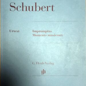 シューベルト 即興曲・楽興の時 輸入楽譜 schubert impromptus moments musicaux 原典版 ピアノ piano 洋書