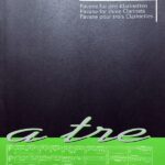 フォーレ パヴァーヌ 輸入楽譜 faure pavane for three clarinettes クラリネット 三重奏 洋書