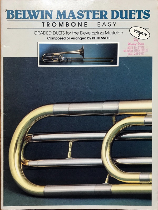 スネル 初級奏者のための二重奏 第２巻 輸入楽譜 keith snell Belwin Master Duets trombone easy  トロンボーン 洋書 – 中古楽譜専門店プラスノート