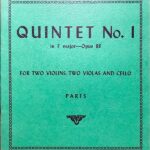 ブラームス 弦楽五重奏曲 第1番 ヘ長調 op. 88 輸入楽譜 brahms quintet ヴァイオリン ヴィオラ チェロ パート譜セット 洋書