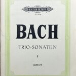 バッハ トリオ・ソナタ集 第2巻 輸入楽譜 bach trio sonaten 原典版 フルート ヴァイオリン チェロ チェンバロ 洋書