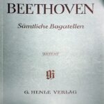 ベートーヴェン バガテル全集 輸入楽譜 beethoven sammtliche bagatellen 原典版 ピアノ piano 洋書