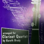 ヘンリー・マンシーニ ムーンリバー クラリネット4重奏 輸入楽譜 henry mancini moon river clarinet quartet 洋書