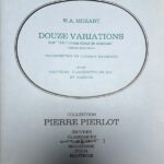 モーツァルト 「ああ,お母さん聞いて」による12の変奏曲(きらきら星変奏曲) 輸入楽譜 mozart アンサンブル オーボエ クラリネット バスーン