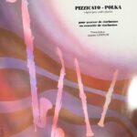 シュトラウス ピチカート・ポルカ (クラリネット四重奏) 輸入楽譜 johann et josef strauss pizzicato-polka clarinettes 洋書
