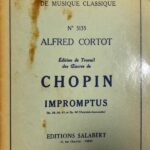 ショパン 即興曲 Op.29,36,51,66 輸入楽譜 chopin impromptus ピアノ 幻想即興曲 アンプロンプチュ