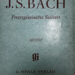 バッハ フランス組曲 輸入楽譜 bach french suites 原典版 ピアノ・ソロ piano 洋書