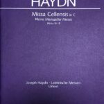 ハイドン ミサ曲 第6番 ハ長調 Hob.XXII/8 「マリアツェル・ミサ(ミサ・チェレンシス)」 輸入楽譜 haydn missa cellnsis ヴォーカル 洋書