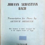 バッハ トッカータ、アダージョとフーガ ピアノ編曲版 輸入楽譜 bach toccata adagio and fuga ピアノ 洋書