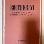 ボッケリーニ 弦楽五重奏曲 Op.13/5, 20/4 輸入楽譜 boccherini quintetto ヴァイオリン ヴィオラ チェロ クインテット 洋書