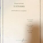 ロワイヨン 32の練習曲 輸入楽譜 loyon 32 etudes oboe or saxophone オーボエ サクソフォン 洋書