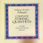 モーツァルト 弦楽五重奏曲全集 輸入楽譜 Mozart complete string quintets with the horn and clarinet quintets スタディスコア 洋書