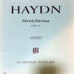ハイドン 弦楽三重奏曲 第2巻 Hob.V:15-21 パート譜セット 輸入楽譜 Haydn Streichtrios ヴァイオリン チェロ 原典版 洋書