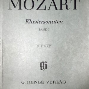 モーツァルト ピアノ・ソナタ集 第1巻 輸入楽譜 mozart klaviersonaten 原典版 piano 洋書