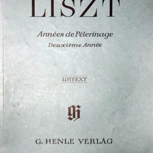 リスト 巡礼の年 第2年 イタリア 輸入楽譜 liszt annees de pelerinage deuxieme annee ピアノ 原典版 piano 洋書