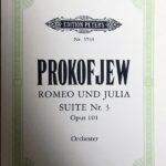 プロコフィエフ ロメオとジュリエット 組曲第3番 ミニスコア 輸入楽譜 Prokofjew Romeo und Julia suite No.2 Op.101 オーケストラ 洋書