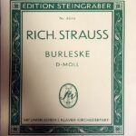 R.シュトラウス ブルレスケ ニ短調 ２台ピアノ版 輸入楽譜 R,Strauss Burleske D-moll 洋書