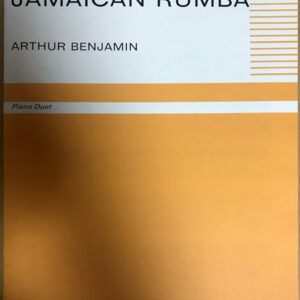 ベンジャミン ジャマイカのルンバ 連弾 輸入楽譜benjamin jamaican rumba piano duet ピアノ 洋書