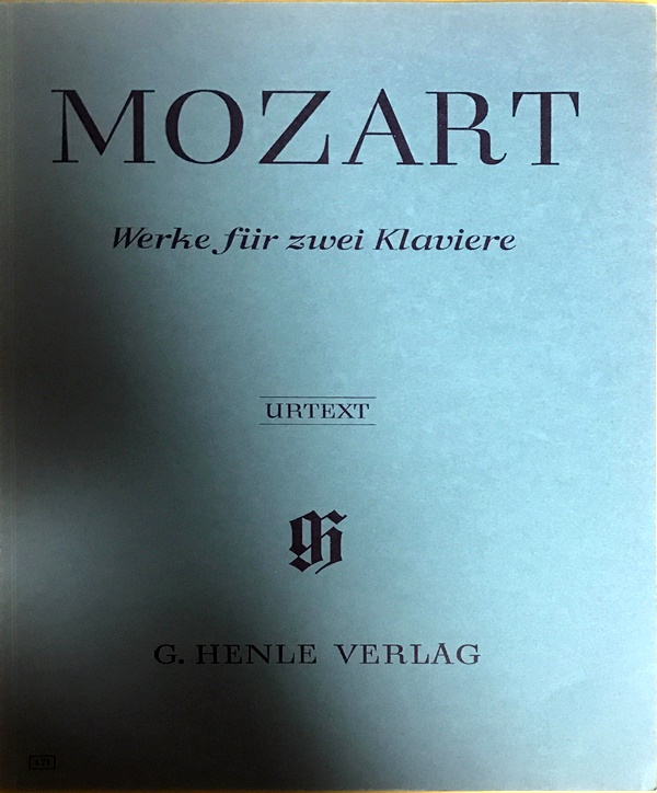 モーツァルト 2台のピアノのための作品集 輸入楽譜 mozart werke fur