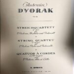ドヴォルザーク 弦楽四重奏曲 ハ長調 Op.61 輸入楽譜 dovorak streichquartett カルテット バイオリン ビオラ チェロ 洋書