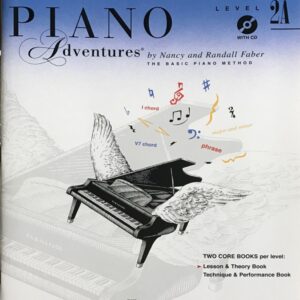ピアノ・アドヴェンチャー レッスン＆セオリー レベル2A[ＣＤ付き] 輸入楽譜 piano adventures lesson & theory 洋書