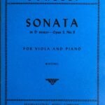 コレッリ ソナタ ニ短調 Op.5/8 輸入楽譜 corelli Sonata Op.5/8 in D Minor for viola and piano ビオラ ピアノ 洋書